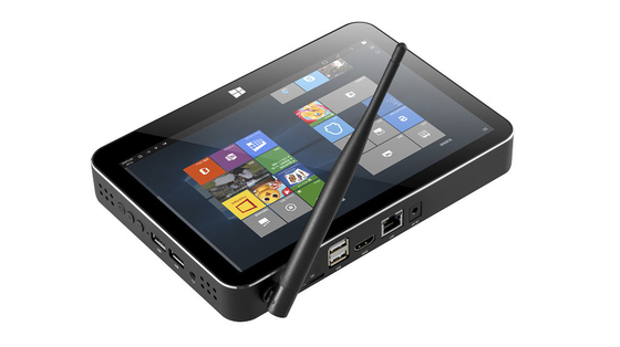 Wall Mount Touchscreen 8" Windows Tablet With RJ45 Self Kiosk